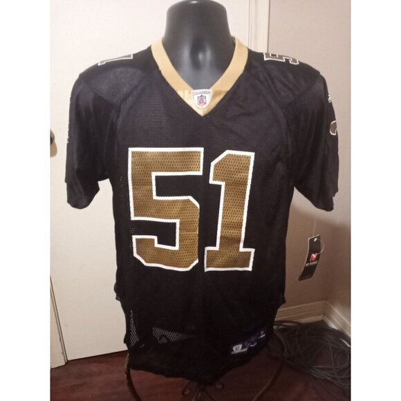 Reebok Other - New NWT Boys Jonathan Vilma Reebok New Orleans Saints #51 Jersey Large 14-16 NFL